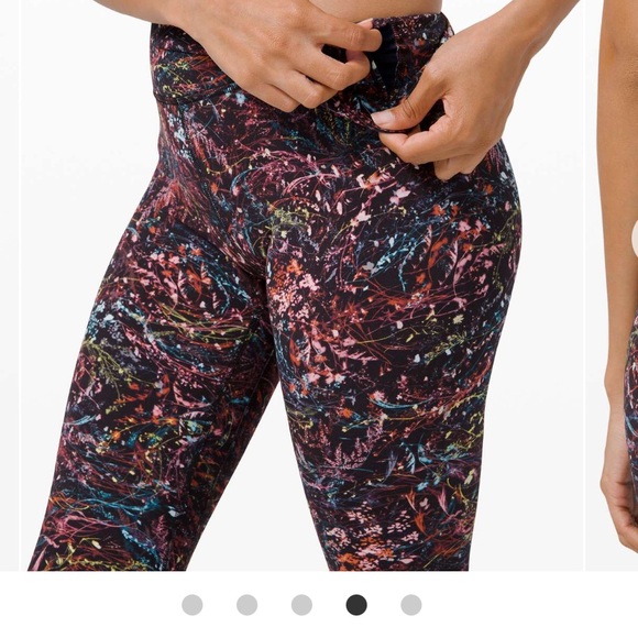Lululemon Leggings - Invigorate High Rise-Foliage Overlay Multi - Picture 2 of 12